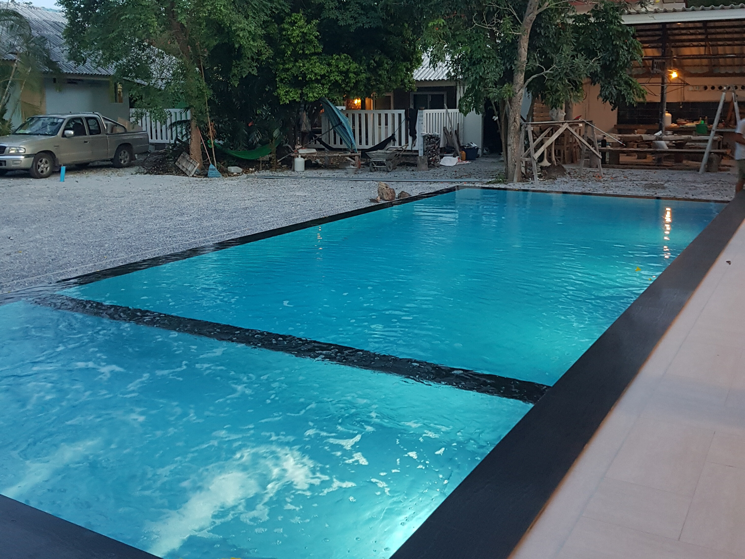 รีสอร์ทริมทะเล พร้อมสระน้ำ<br>หาดหน้าด่าน ขนอม ส่งมอบงาน