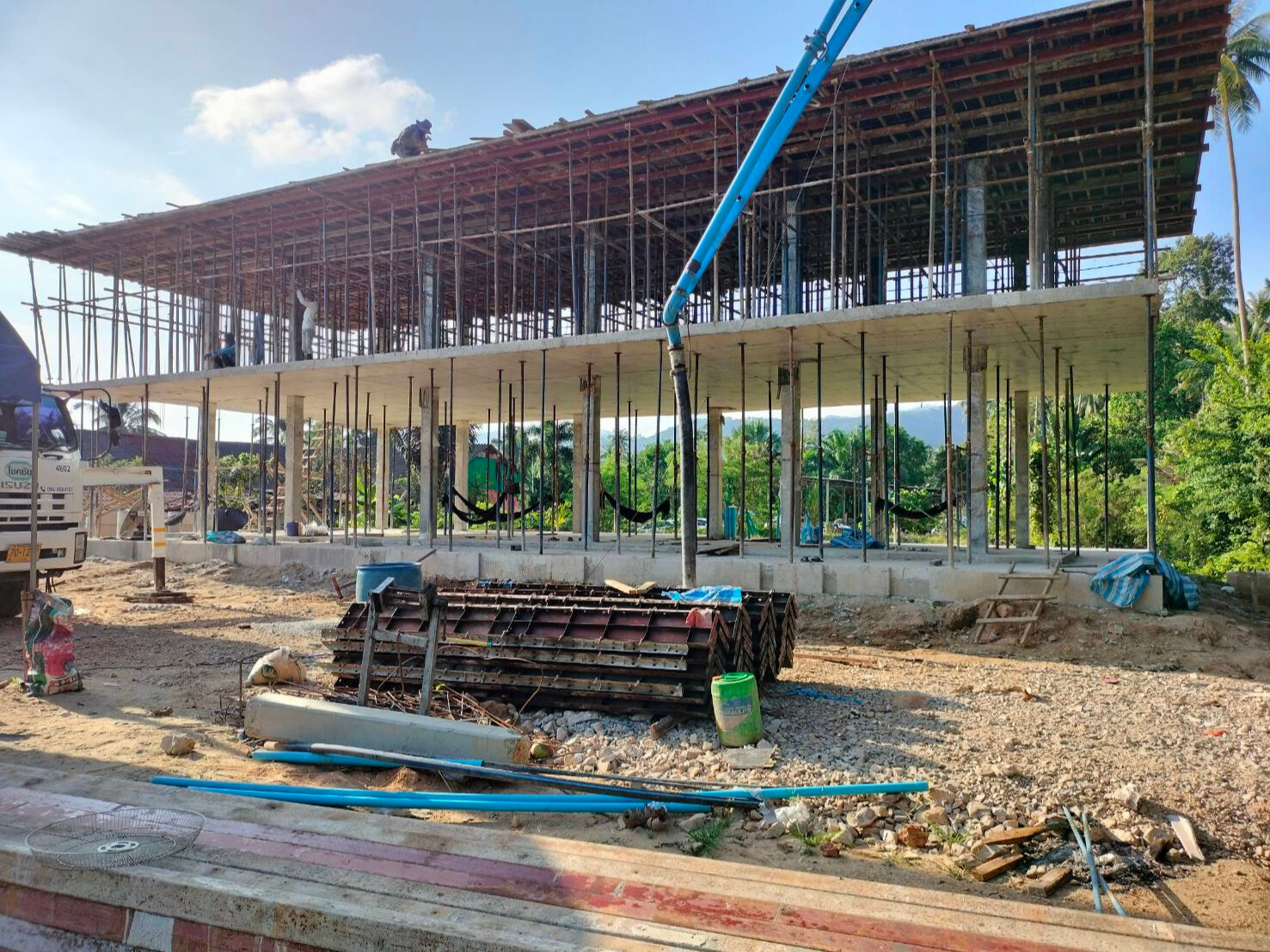 บ้านพักคนงาน โครงการขนอมสเตชั่น 549 </br>ขนอม