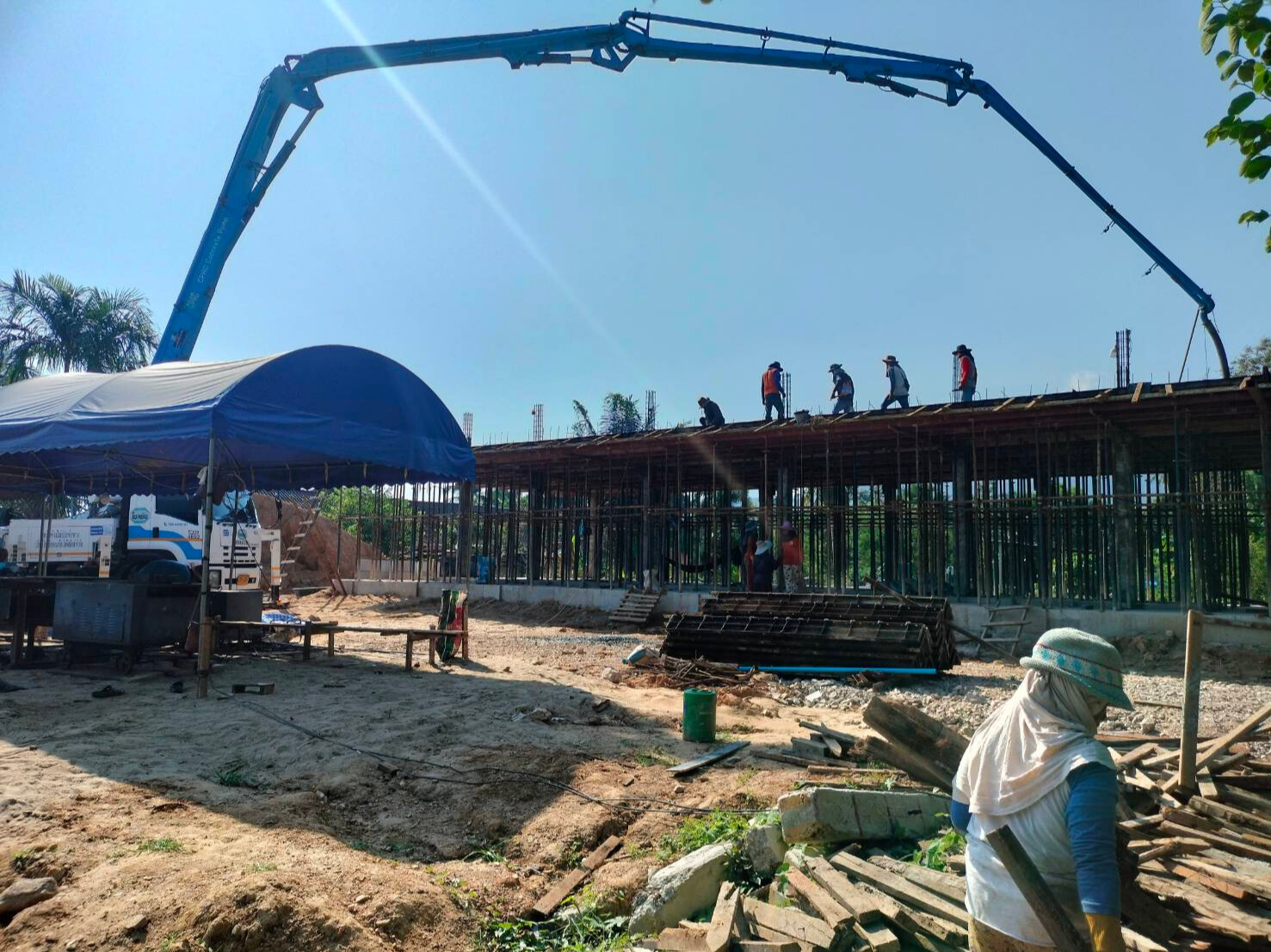 บ้านพักคนงาน โครงการขนอมสเตชั่น 549 </br>ขนอม