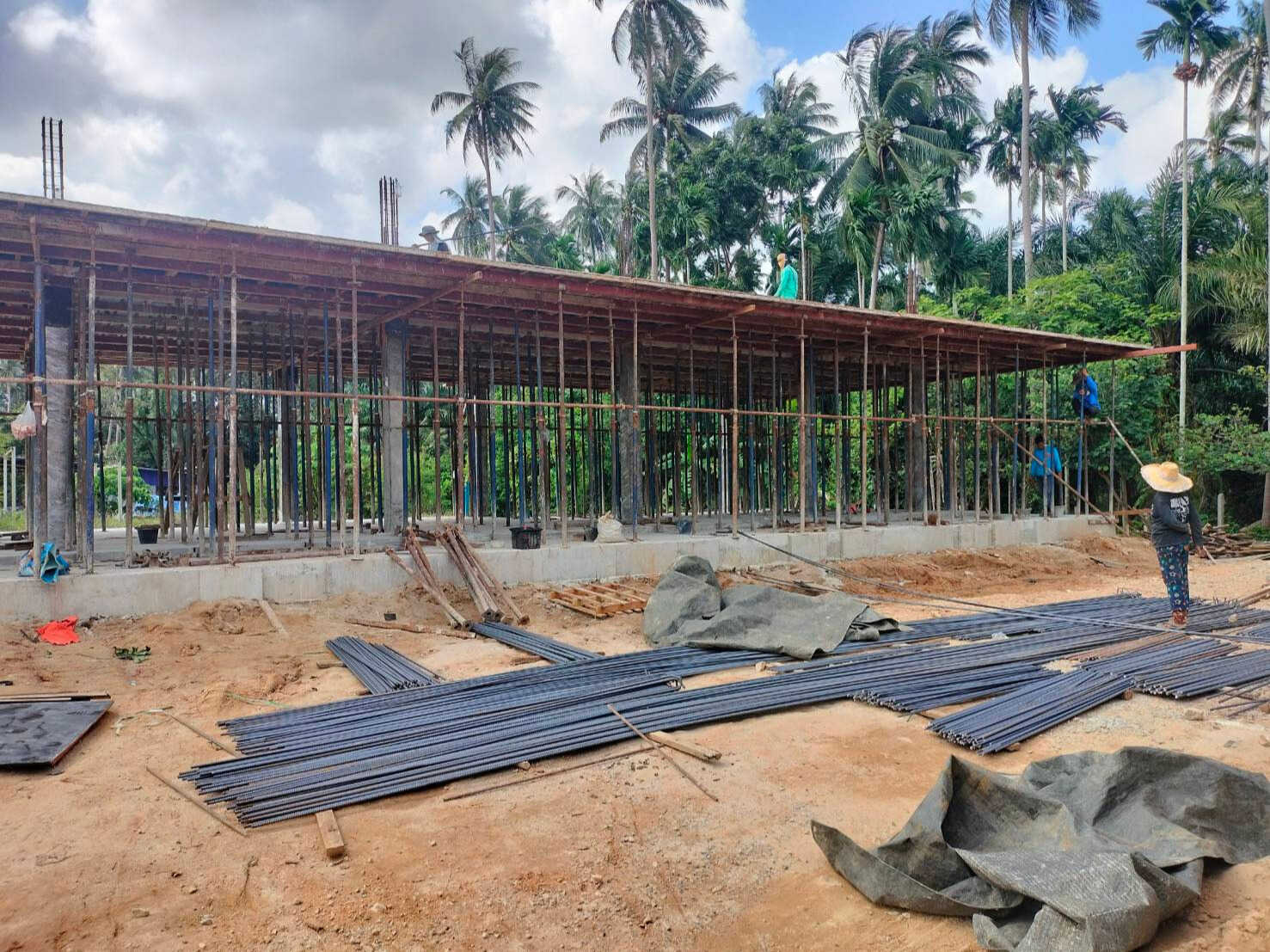 บ้านพักคนงาน โครงการขนอมสเตชั่น 549 </br>ขนอม