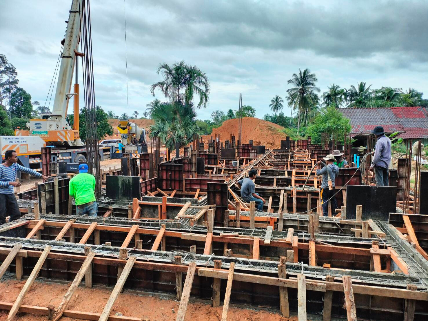 บ้านพักคนงาน โครงการขนอมสเตชั่น 549 </br>ขนอม
