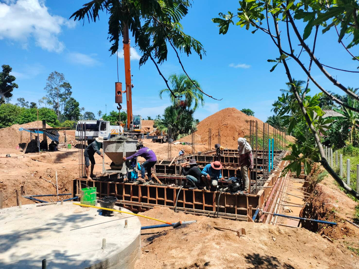 บ้านพักคนงาน โครงการขนอมสเตชั่น 549 </br>ขนอม