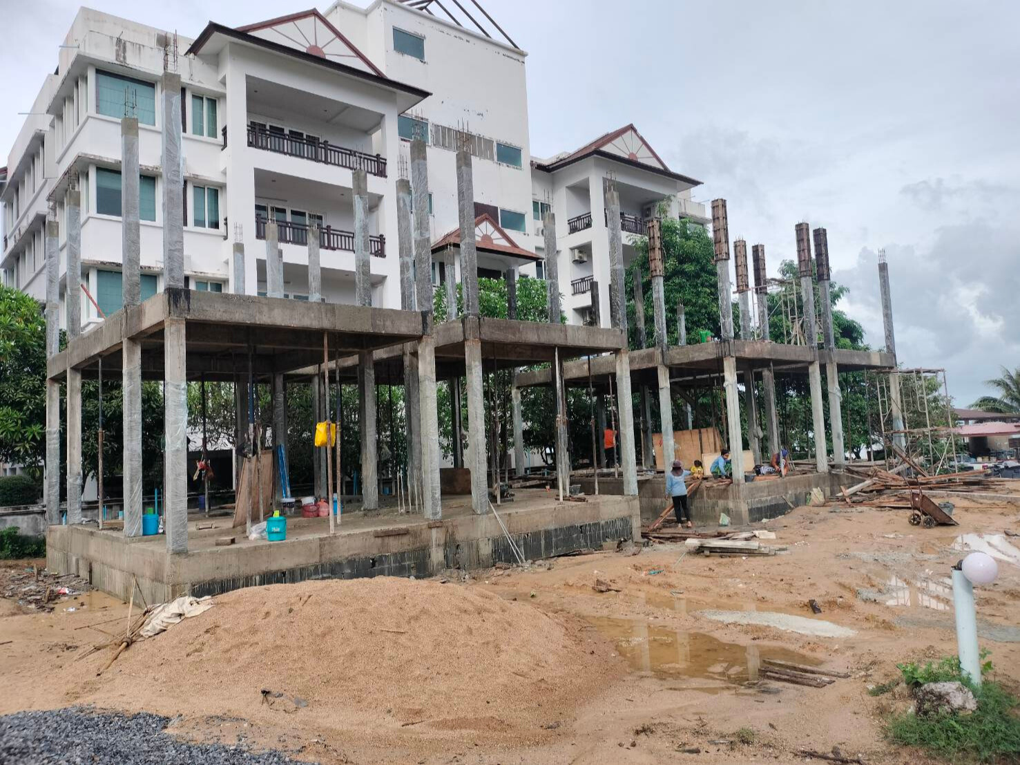 ขนอมซีฟู้ด สาขา 2 </br> ขนอม ส่งมอบงาน