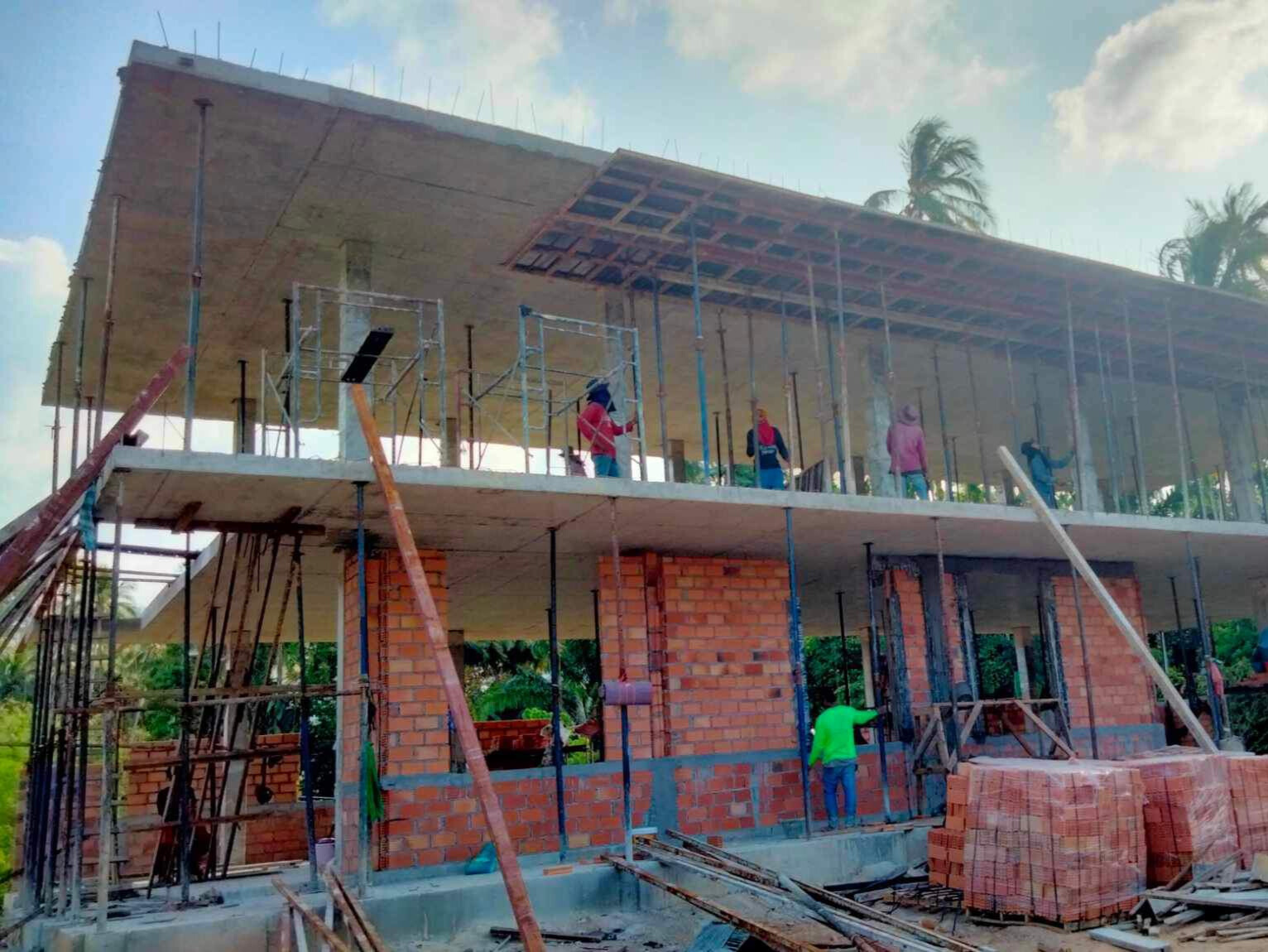 บ้านพักคนงาน โครงการขนอมสเตชั่น 549 </br>ขนอม