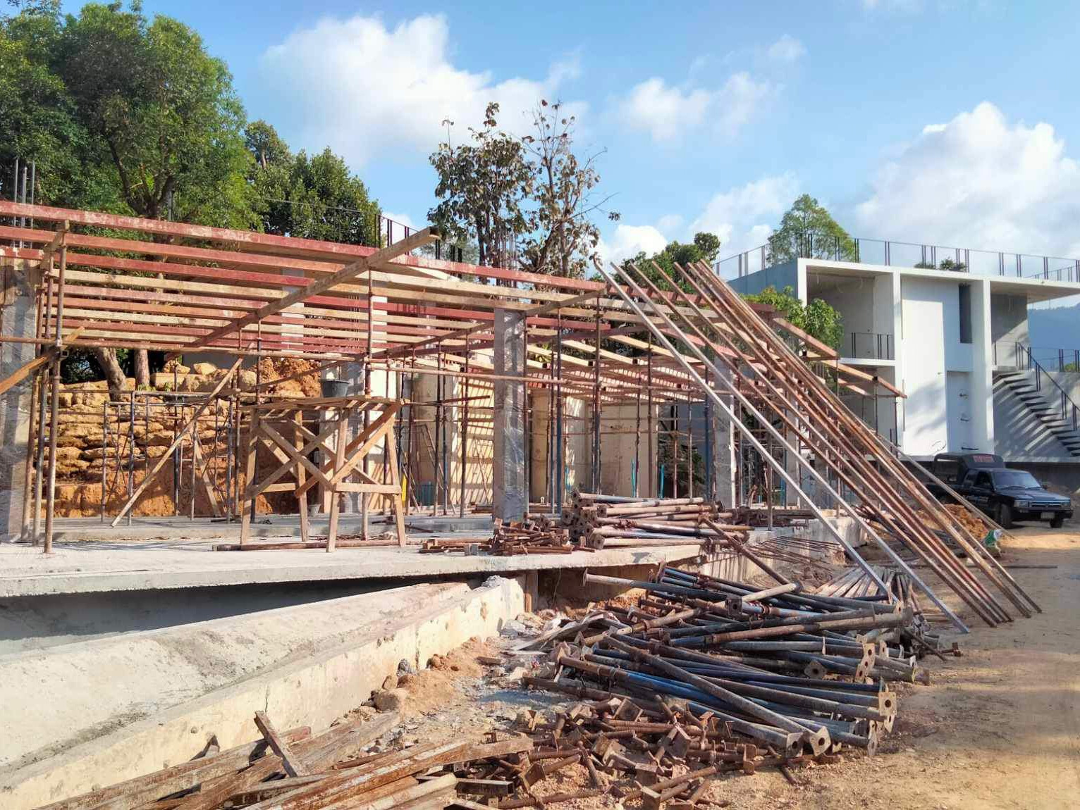 อาคารสำนักงาน โครงการขนอมสเตชั่น 549 </br>ขนอม