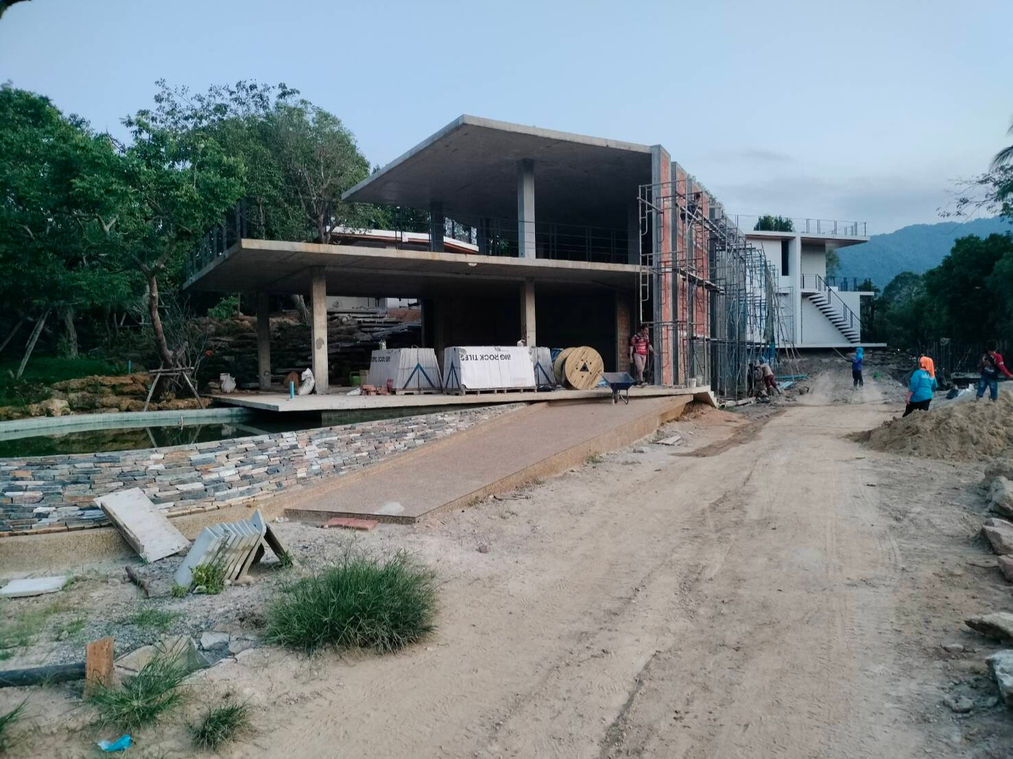 อาคารสำนักงาน โครงการขนอมสเตชั่น 549 </br>ขนอม