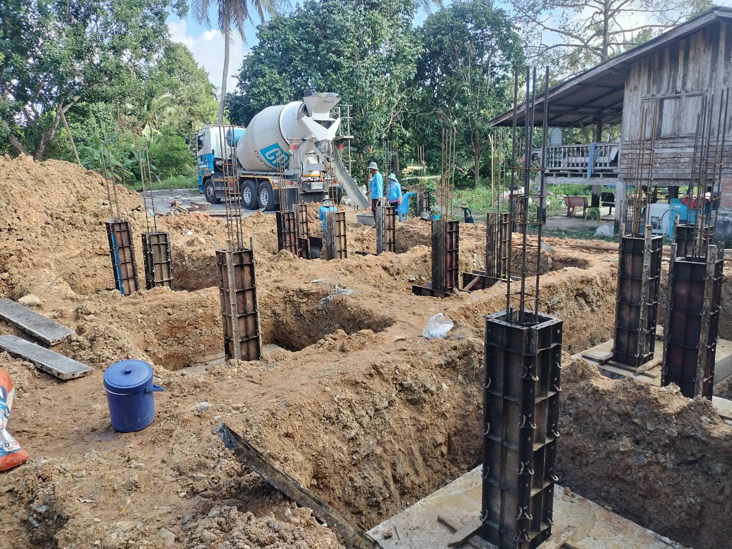 บ้าน คสล. 1 ชั้น คุณวิว </br> ชะอวด