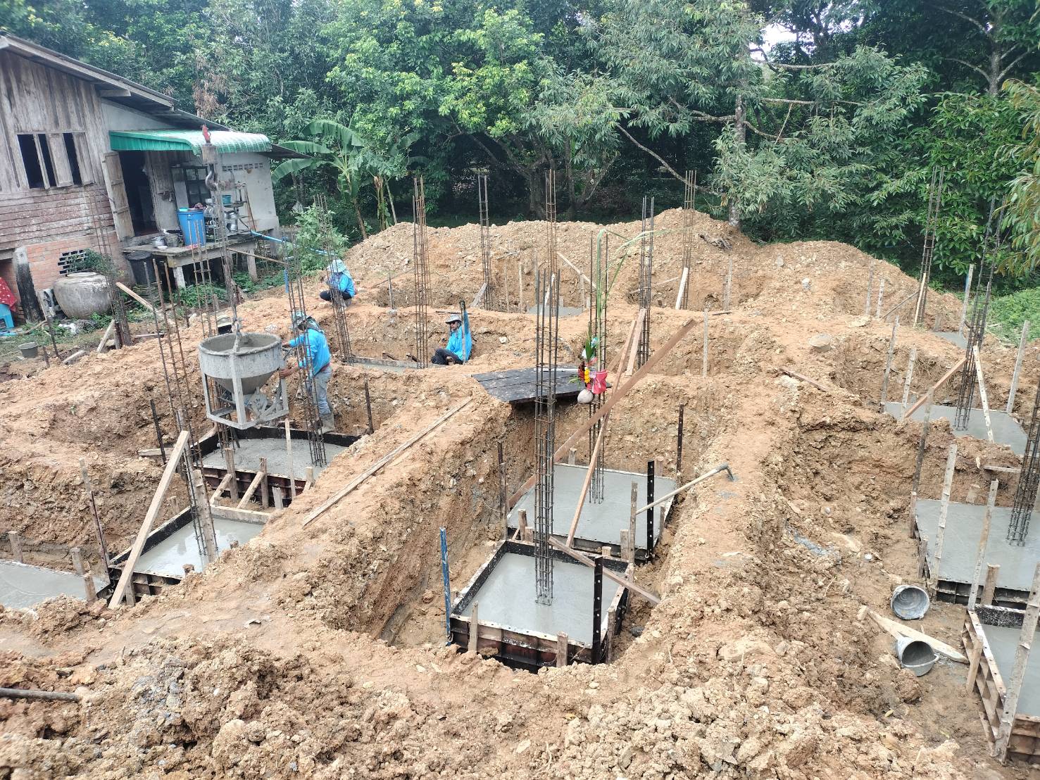 บ้าน คสล. 1 ชั้น คุณวิว </br> ชะอวด