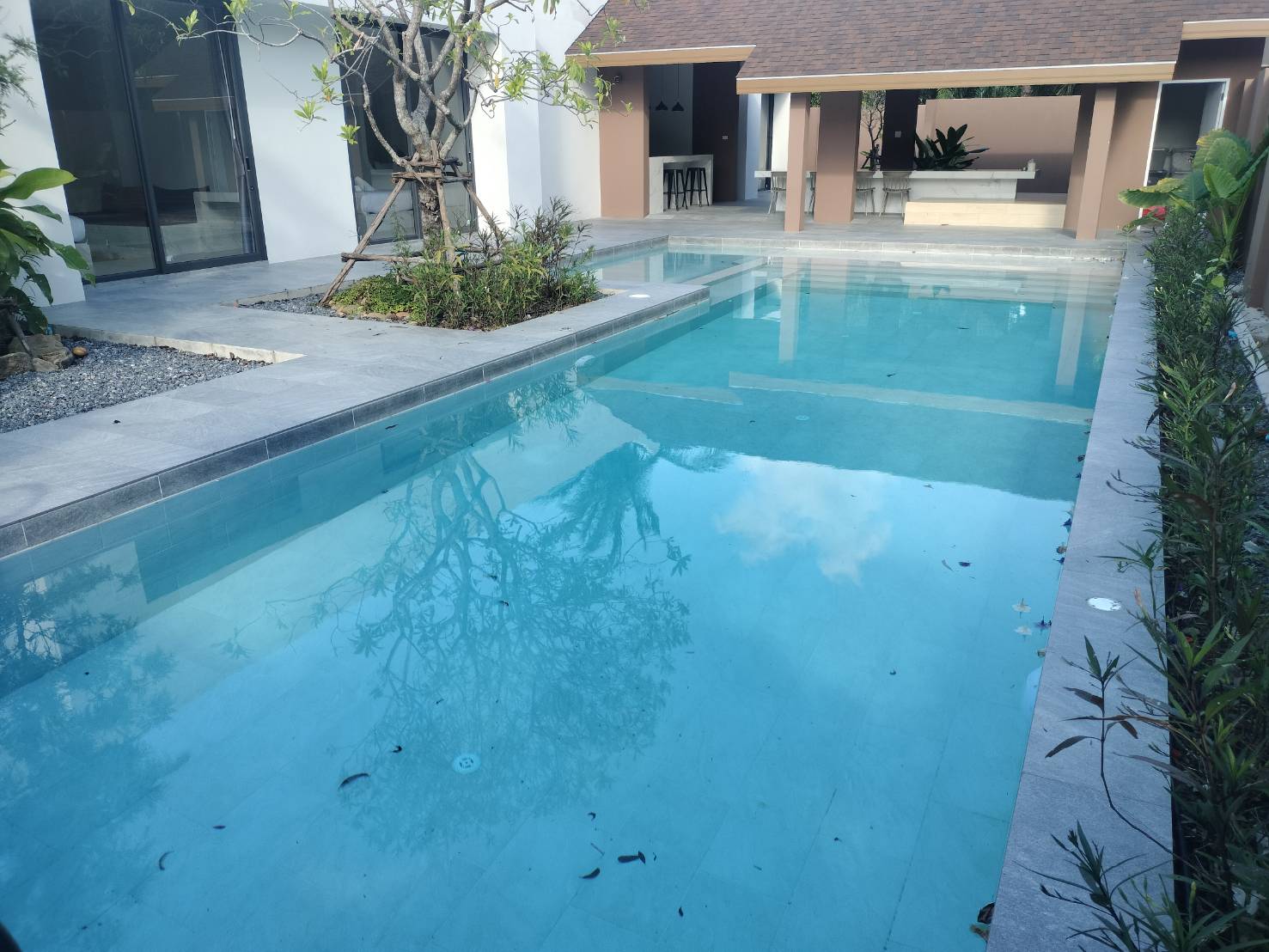 ก่อสร้างสระน้ำ mesa villa khanom   ขนอม