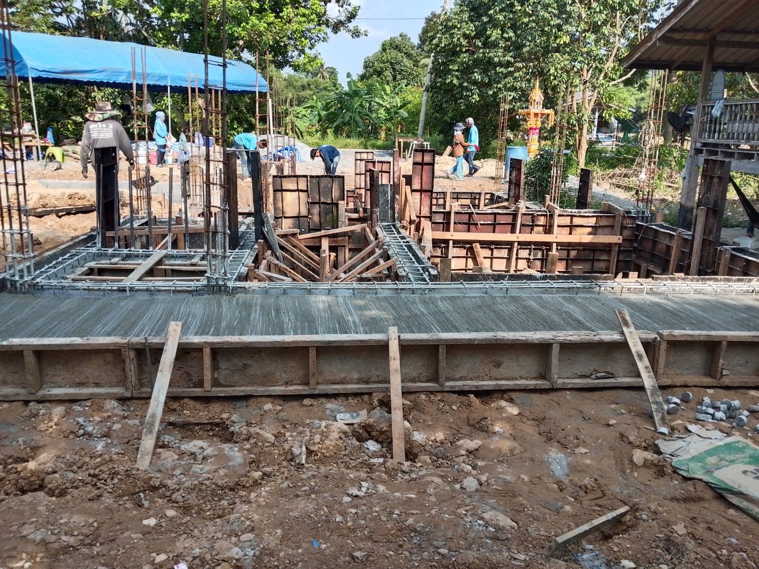 บ้าน คสล. 1 ชั้น คุณวิว </br> ชะอวด