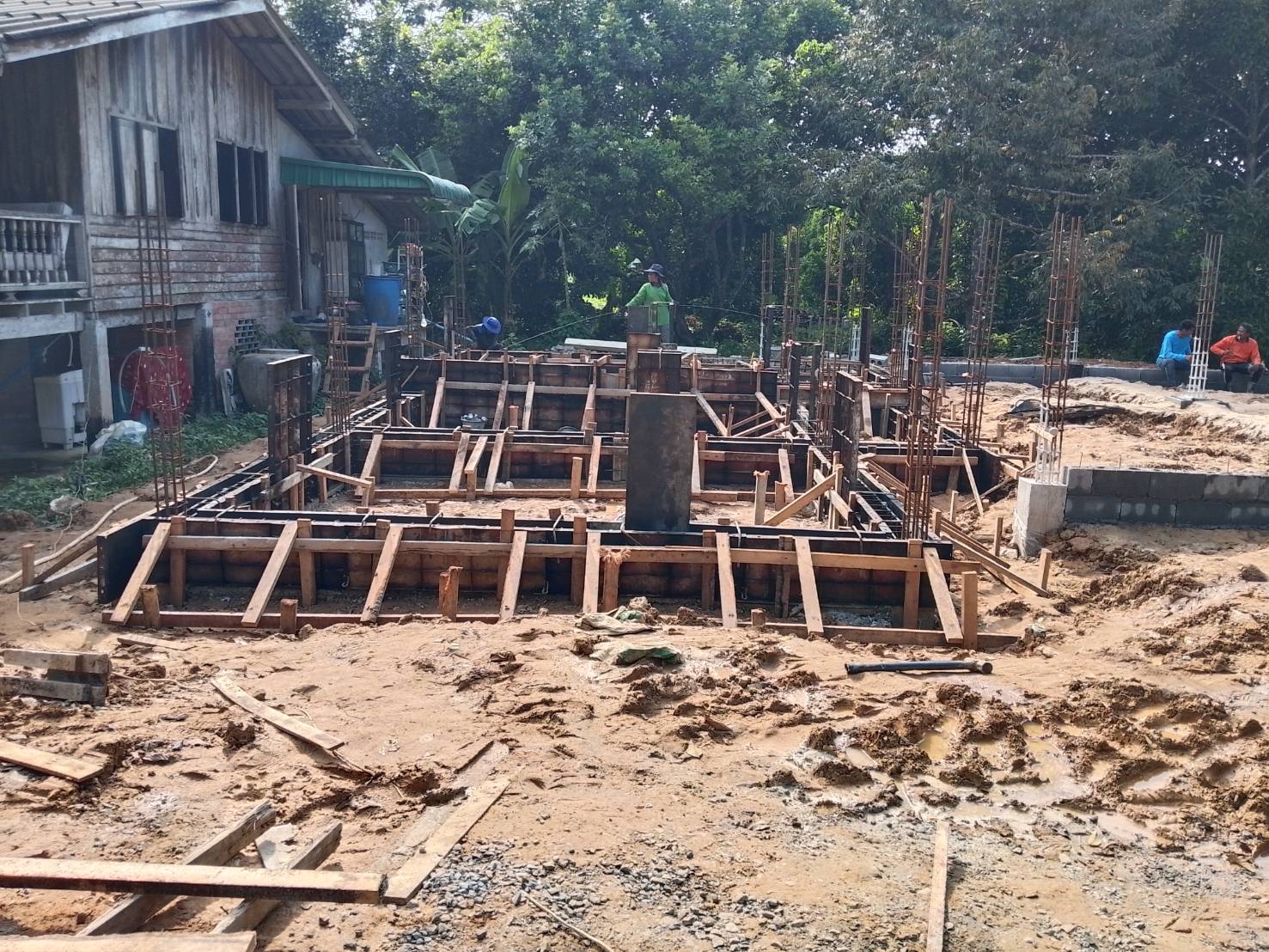 บ้าน คสล. 1 ชั้น คุณวิว </br> ชะอวด