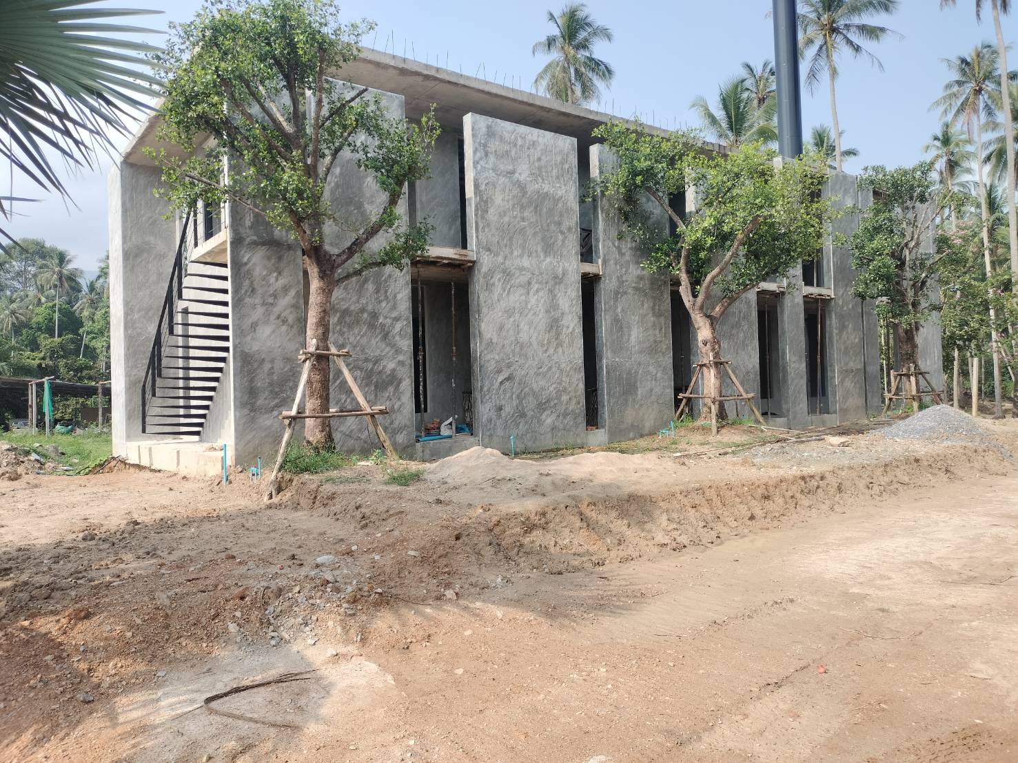 บ้านพักคนงาน โครงการขนอมสเตชั่น 549 </br>ขนอม