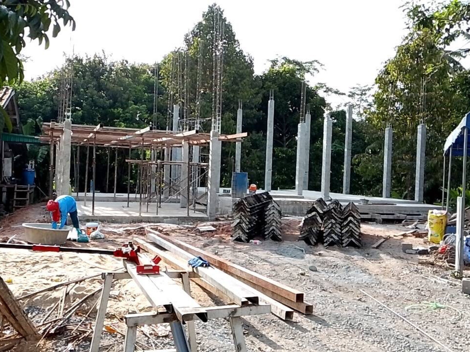 บ้าน คสล. 1 ชั้น คุณวิว </br> ชะอวด