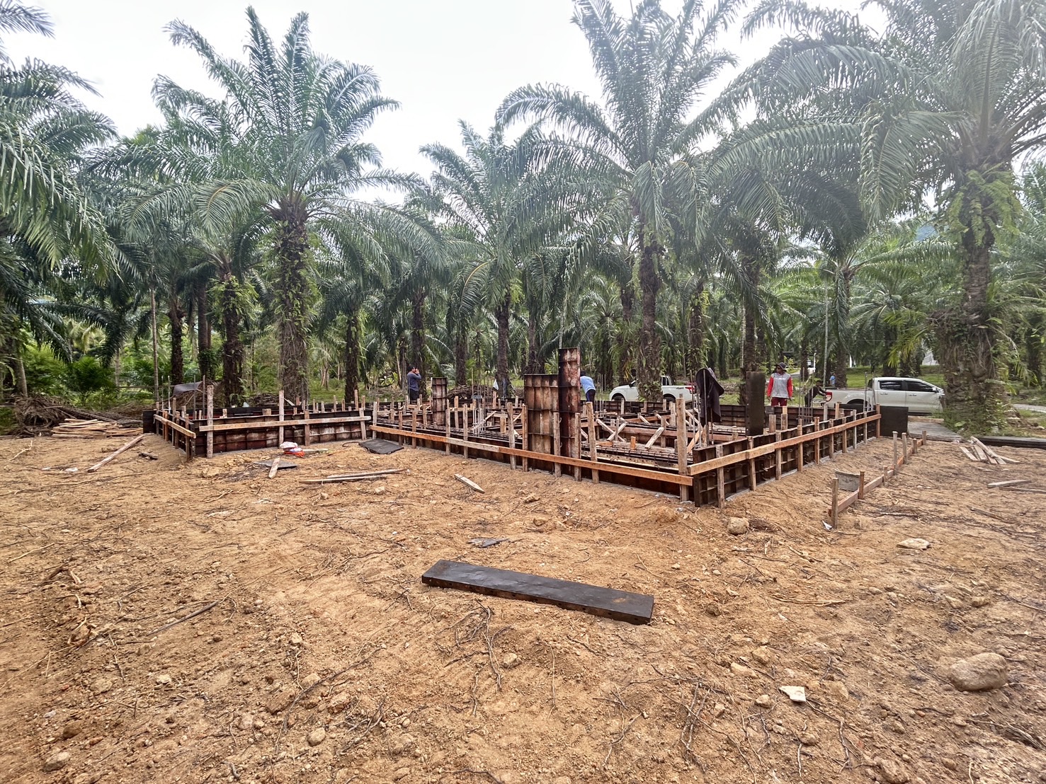 บ้านพัก คสล. 1 ชั้น k.อัมรินทร์ </br>ขนอม