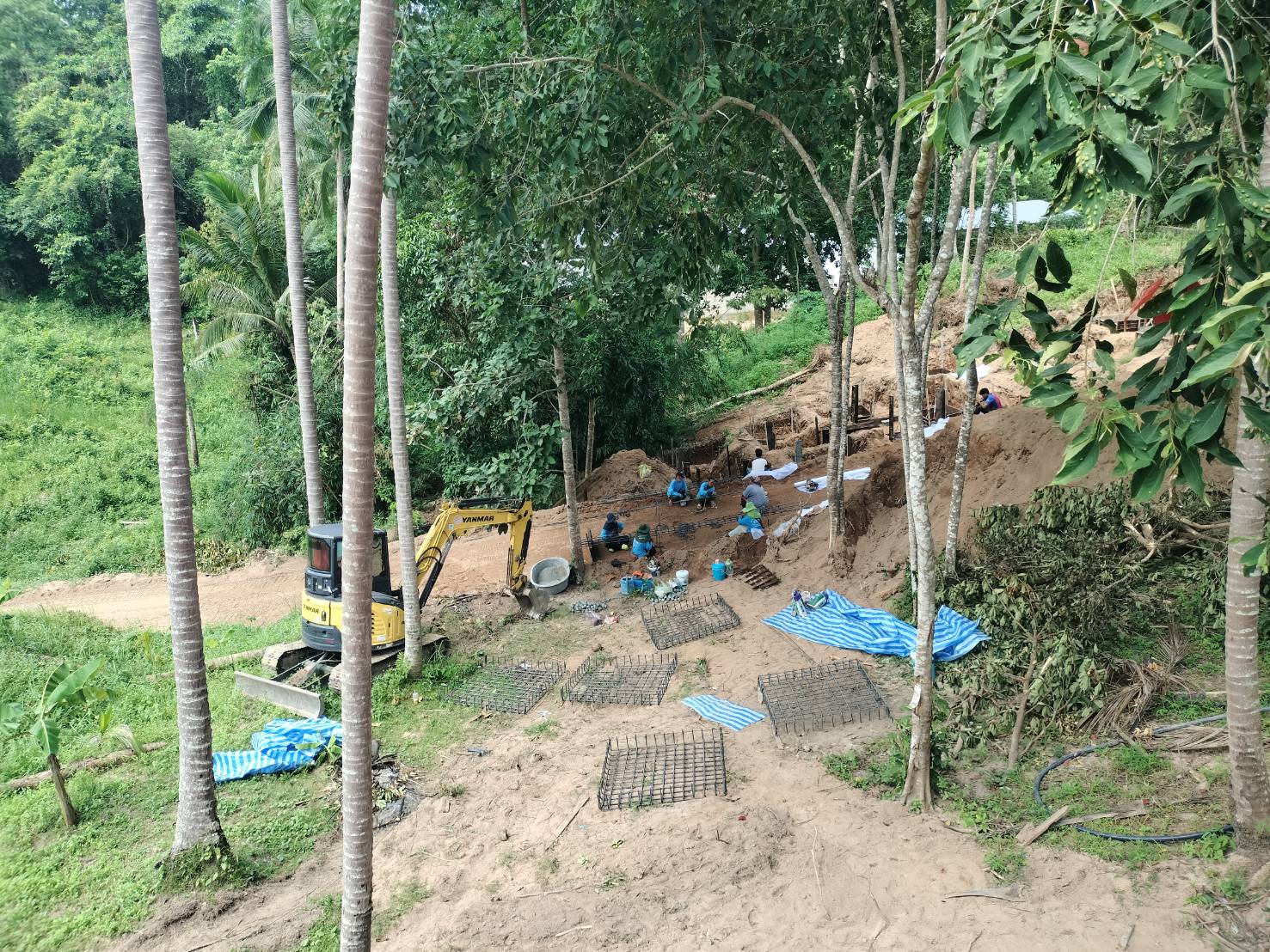 บ้าน คสล. สูง 2 ชั้น พร้อมสระน้ำ </br>เกาะสมุย