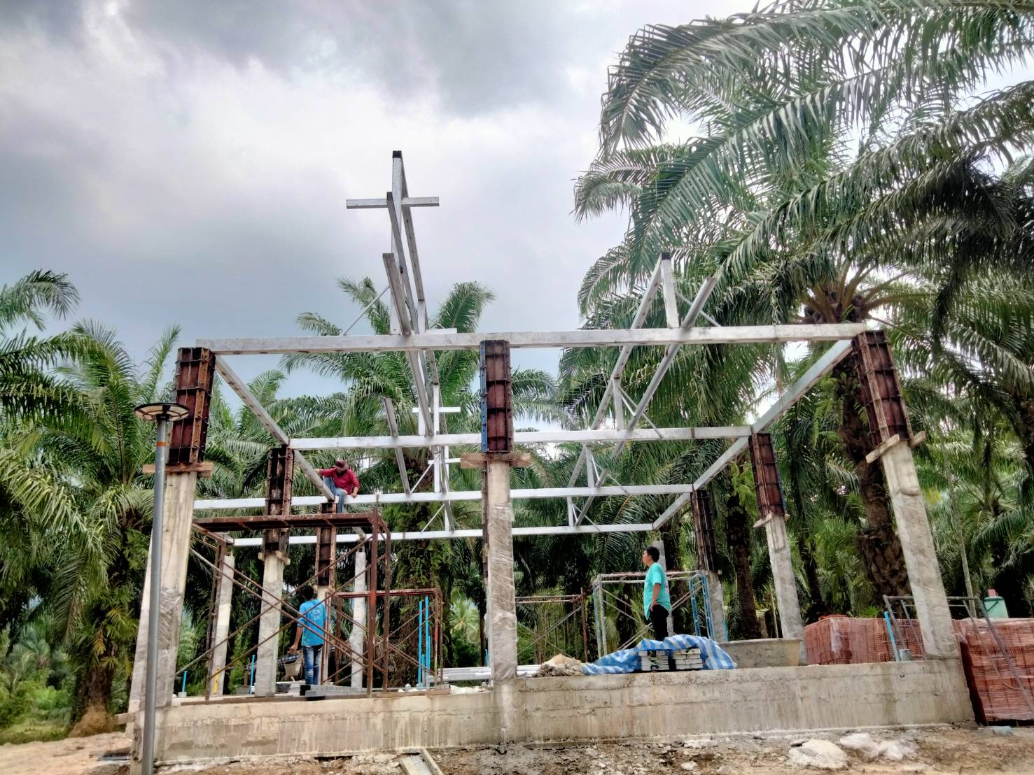 บ้านพัก คสล. 1 ชั้น k.อัมรินทร์ </br>ขนอม