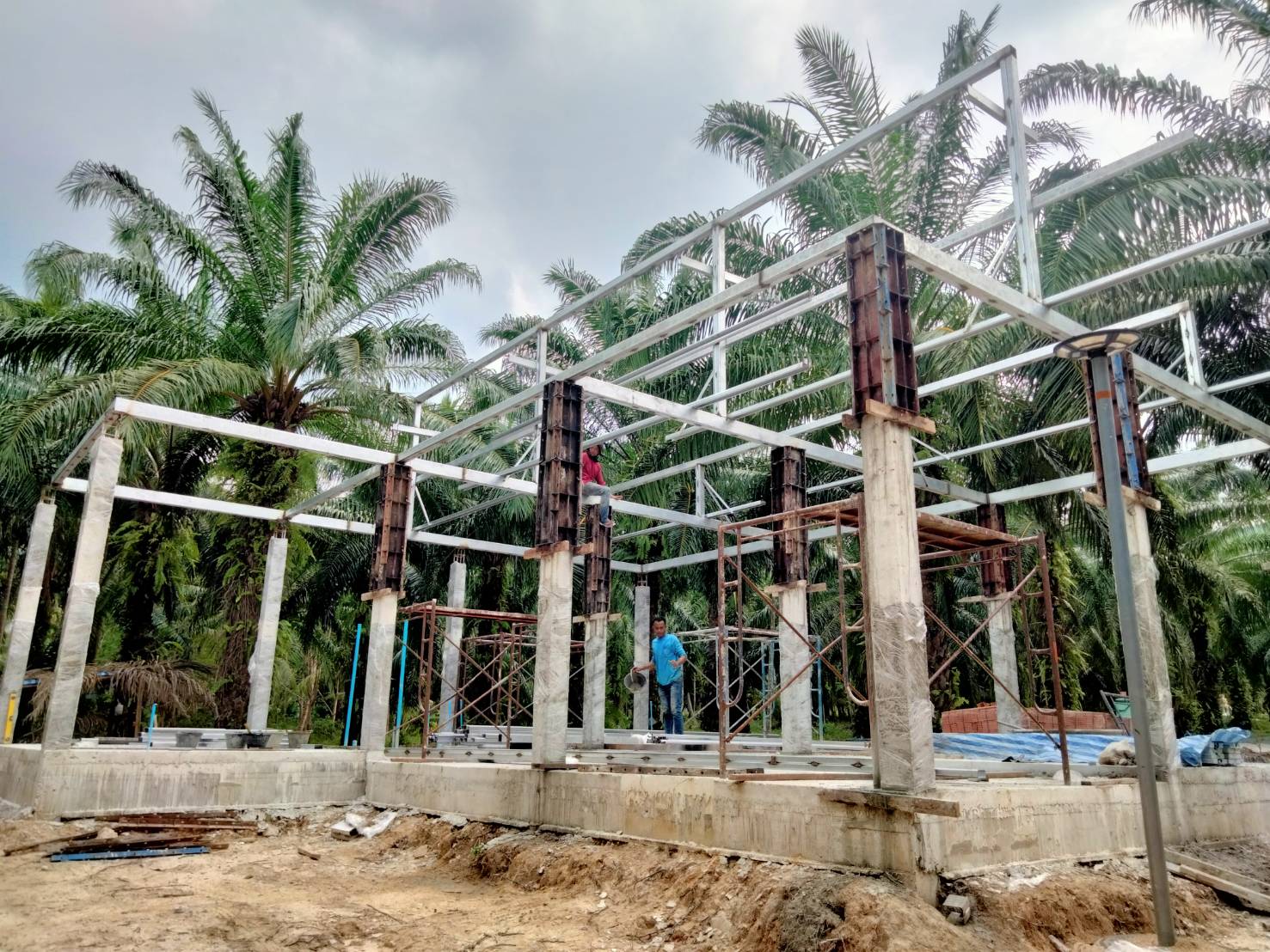 บ้านพัก คสล. 1 ชั้น k.อัมรินทร์ </br>ขนอม