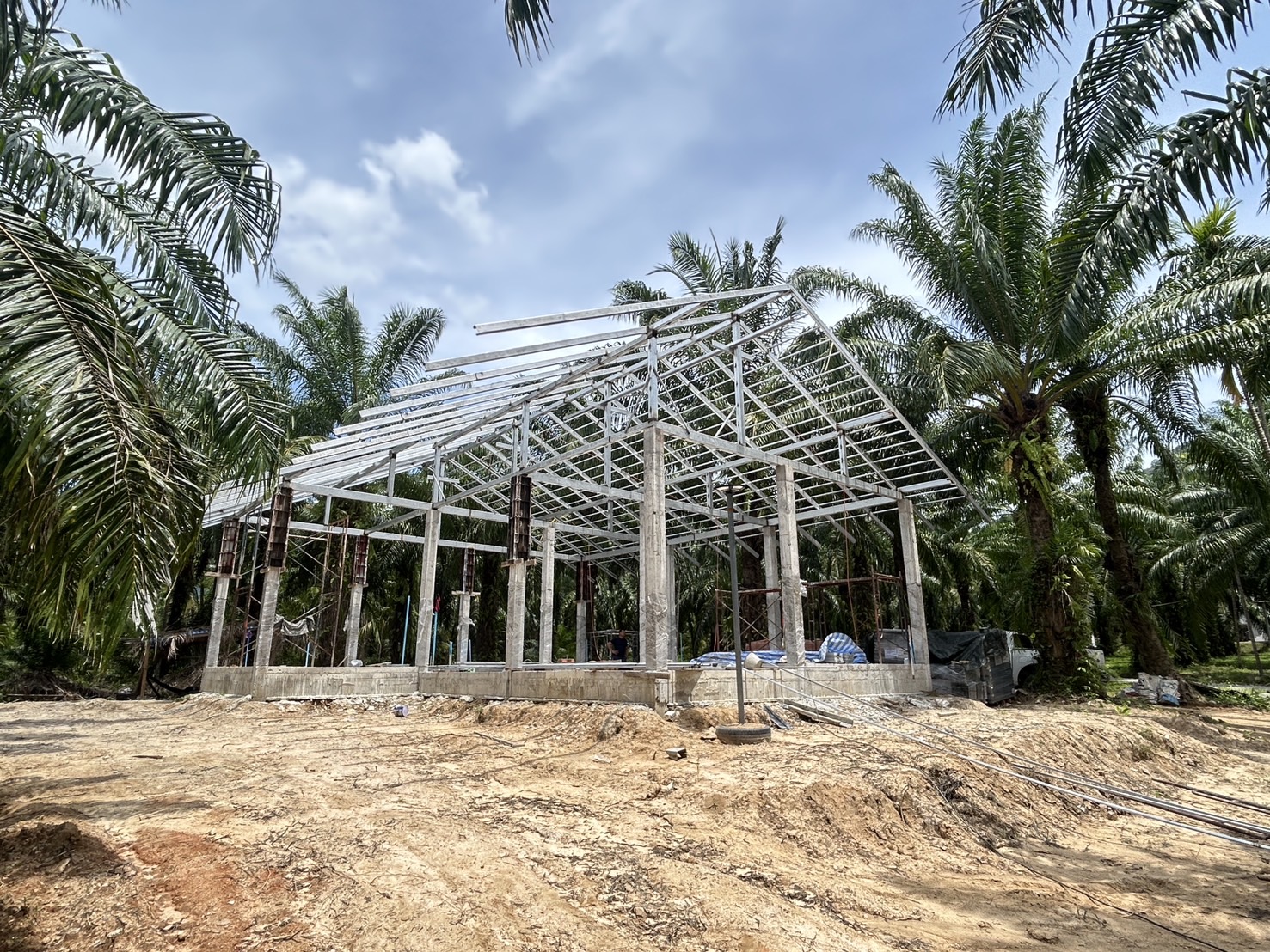 บ้านพัก คสล. 1 ชั้น k.อัมรินทร์ </br>ขนอม