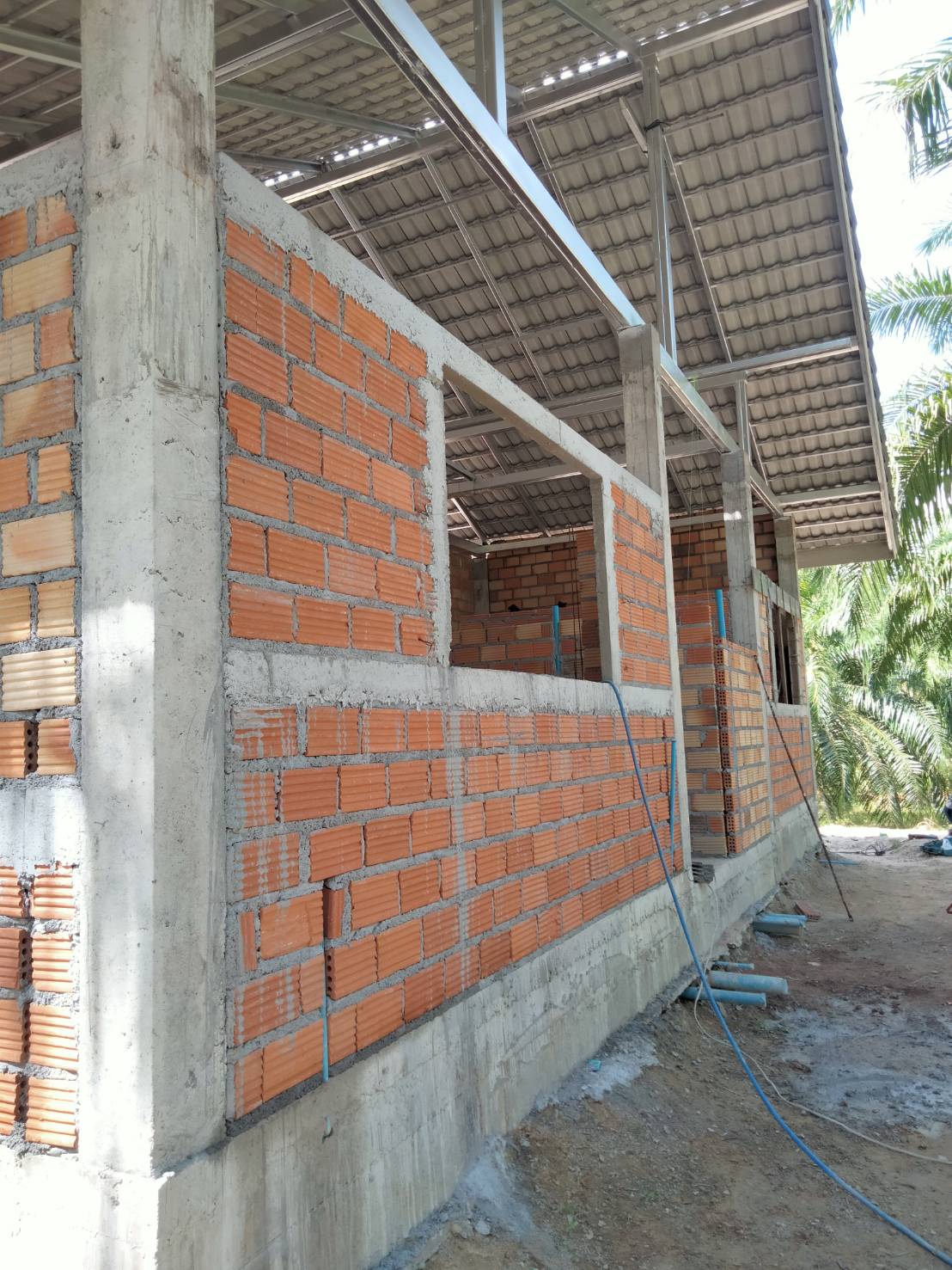 บ้านพัก คสล. 1 ชั้น k.อัมรินทร์ </br>ขนอม