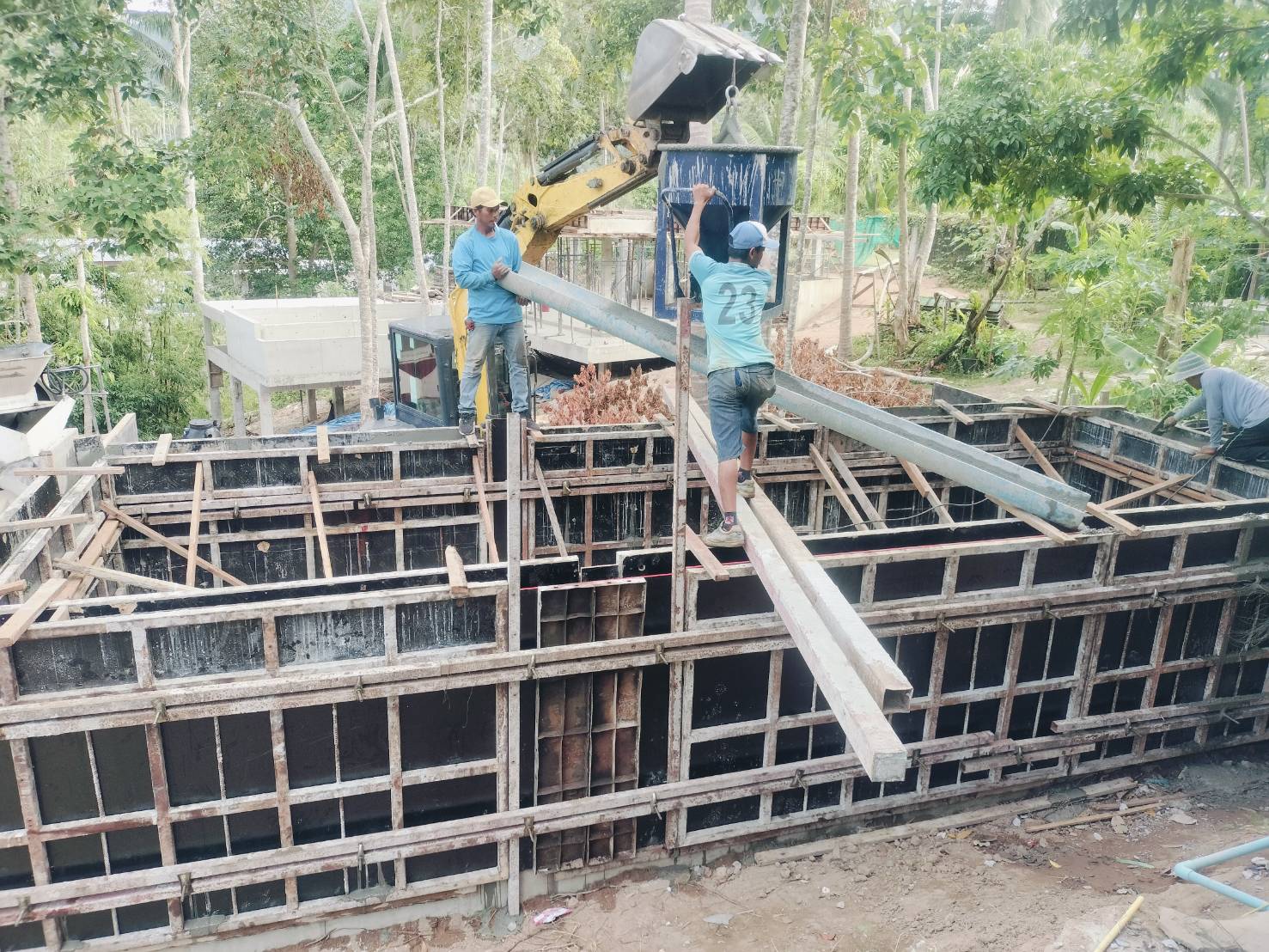 งานสระน้ำขนาด 2.90x8.00 m. สมุย