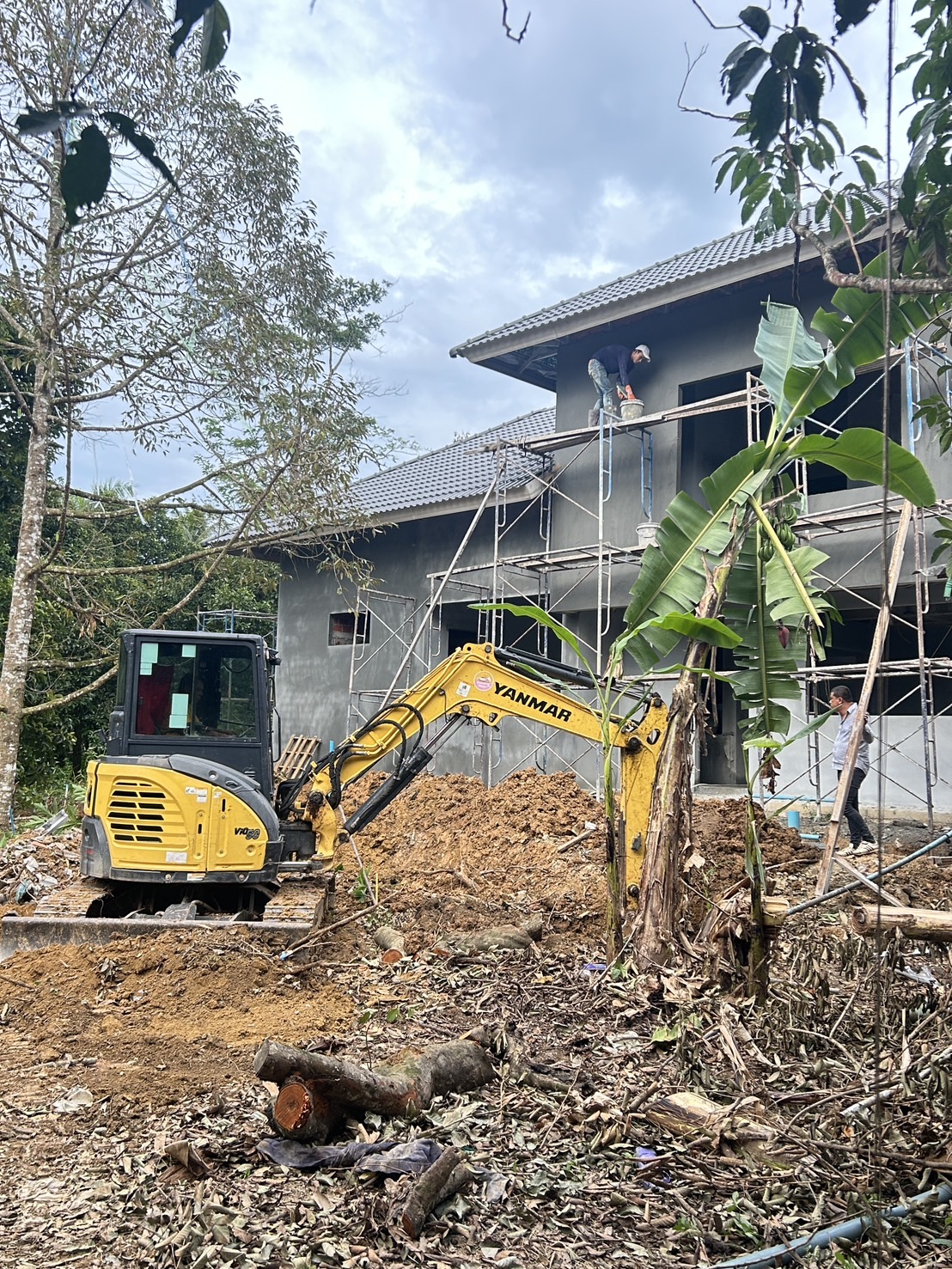 บ้าน คสล. 1 ชั้น คุณวิว </br> ชะอวด