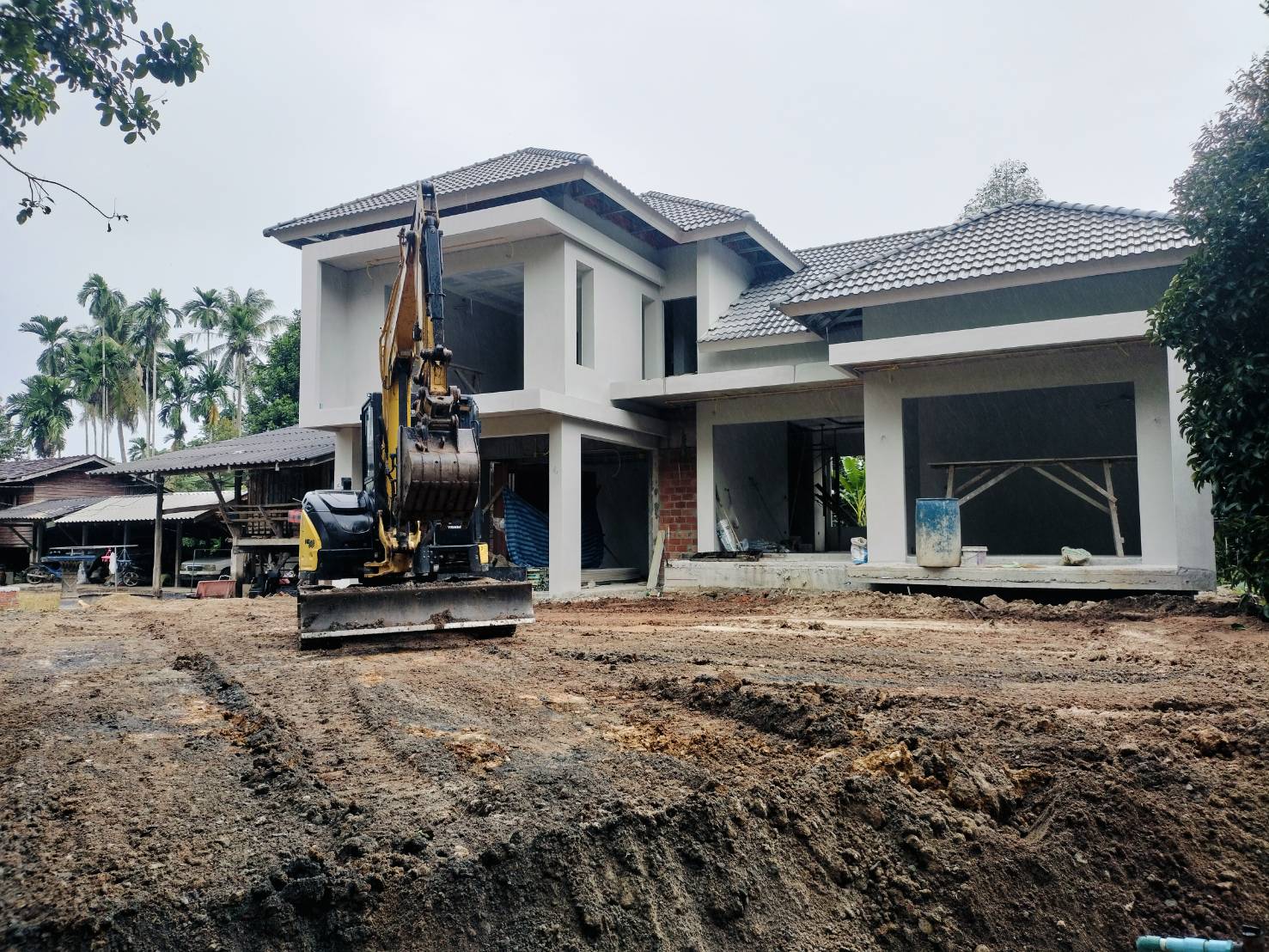 บ้าน คสล. 2 ชั้น คุณวิว </br> ชะอวด