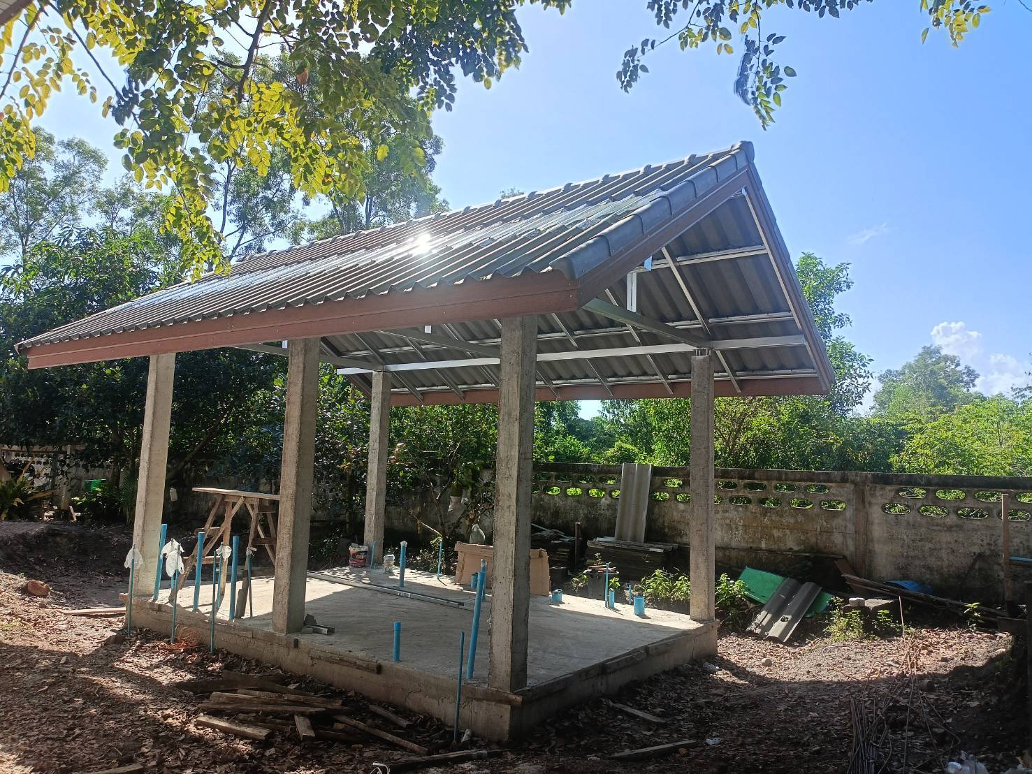 โครงการก่อสร้างห้องน้ำแยกชาย-หญิง ศพด. จงถนอม ม.2 ต.ขนอม